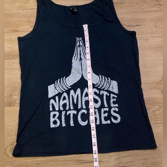 Anvil Navy Graphic Tank Top - Picture 10 of 11